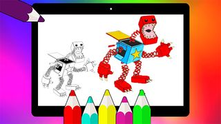 boxy boo coloring book - Screenshot 2