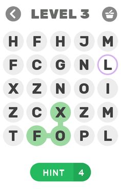 Word Search Game - Found Hide  - Screenshot 3