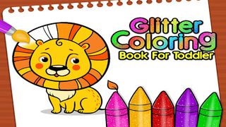 Glitter Coloring Book For Kids - Screenshot 1