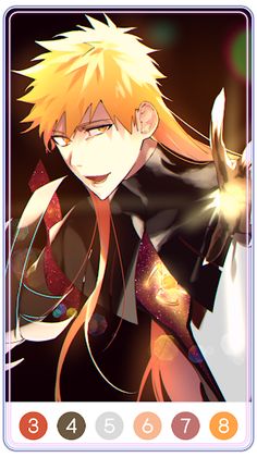 Bleach Paint by Number - Screenshot 1