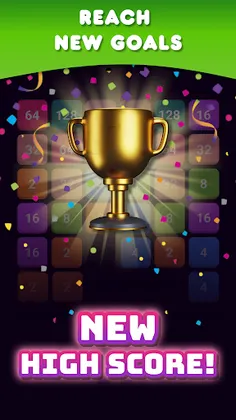 Merge Blocks Number Game 2048 - Screenshot 3