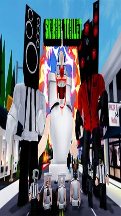 Toilet Monster: Dancing Tiles - Screenshot 4