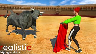 Angry Wild Bull Attack Game 3d - Screenshot 3