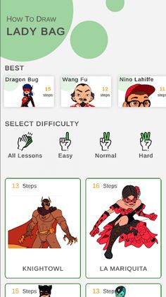 How to draw Lady - Screenshot 1