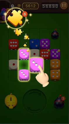 Dice Jigsaw Puzzle - Screenshot 2