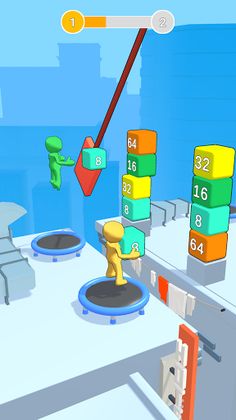 Jump 2048 - Screenshot 1