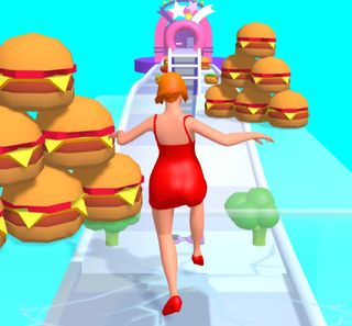 fit fat run game - body race - Screenshot 1