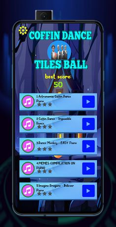 COFFIN DANCE TILES BALL 3D - Screenshot 1
