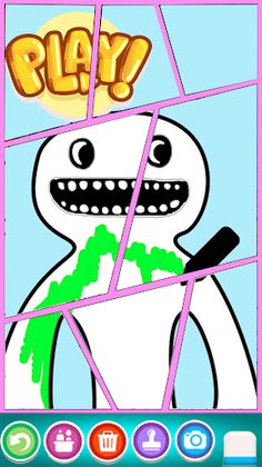 Rainbow Friends 4 Colouring - Screenshot 4