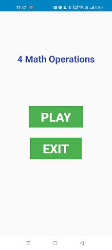 4 Math Operations - Screenshot 1