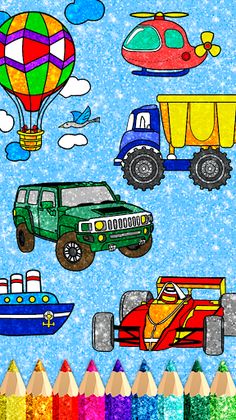 Car Coloring Game offline - Screenshot 4