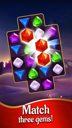 Genies & Gold - Gem Adventure - Screenshot 1