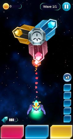 Tricolor Invaders - Screenshot 1