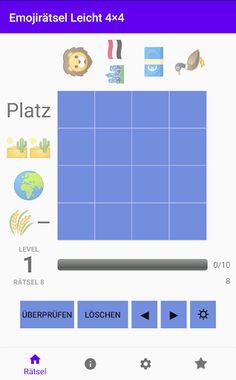 Emojirätsel Leicht 4×4 - Screenshot 4