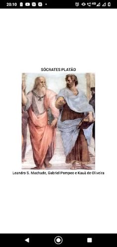 QUIZ PLATÃO E SÓCRATES - Screenshot 2