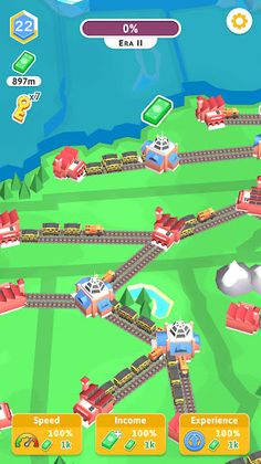 Train Empire: Connect Railroad - Screenshot 4