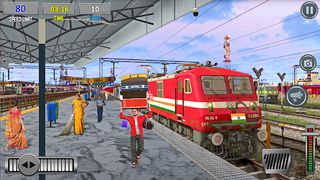 Indian Train Simulator Game 3D - Screenshot 1