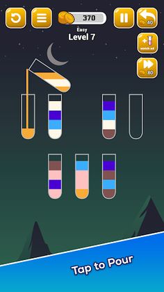 Water Color Sort Puzzle 2023 - Screenshot 3