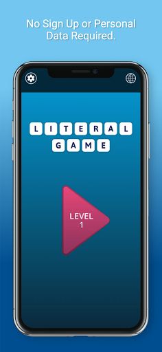 Word Game by Literal Games : W - Screenshot 1