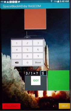 SpaceBlockHD Math Puzzle Fun! - Screenshot 3