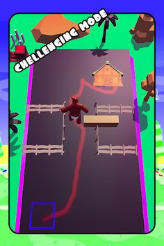 Draw to Home - Monster 3D Dash - Screenshot 2