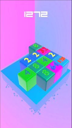 2048 3D : Merge Game - Screenshot 2