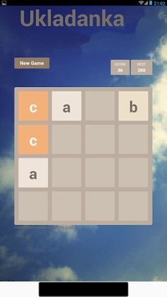 Ukladanka ABCD - Screenshot 2