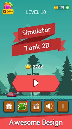 RTS - Real Tank Simulator 2D - Screenshot 1