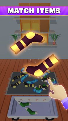 Socks Match: Sort Puzzle Game - Screenshot 4