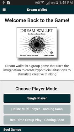 Dream Wallet - Screenshot 1
