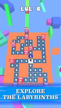 Stacky Maze: Puzzle Runner - Screenshot 1