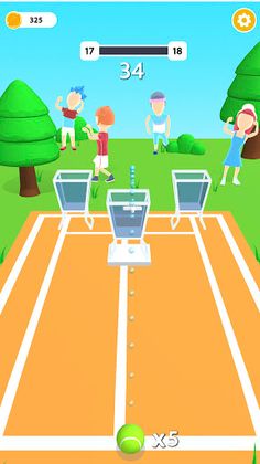 Tennis Bouncing Master 3D - Screenshot 2