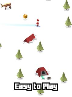 Santa goes Skiing - Screenshot 3