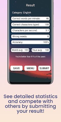 Fast Typing - Type faster! - Screenshot 3