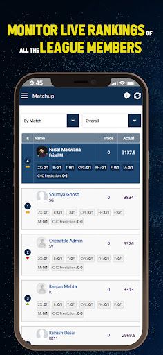 UCC Ranking & Fantasy App - Screenshot 2