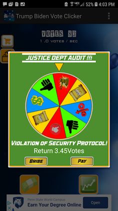 Trump Biden Voting Game - Screenshot 4