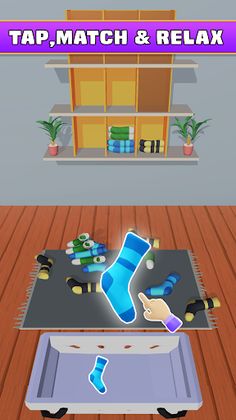 Socks Match: Sort Puzzle Game - Screenshot 3