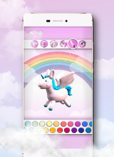 Unicorn 3D Coloring Book - Screenshot 4