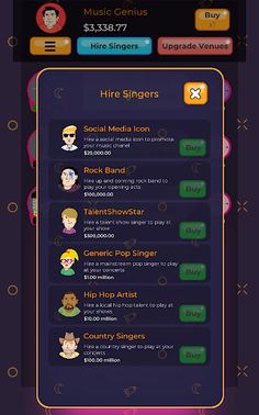 Talent Manager - Idle Music Cl - Screenshot 4
