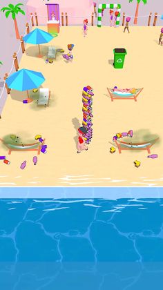 Clean the beach - Screenshot 1