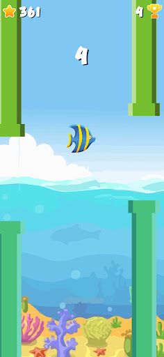 Flappy Fish - Flapp Like Bird - Screenshot 4