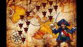 Flick Pirate of Warship War - Screenshot 1