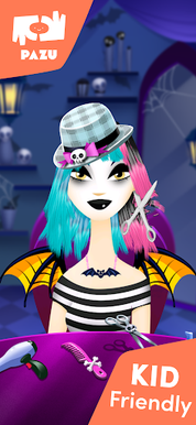 Girls Hair Salon Glow - Screenshot 3