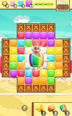 Toy Pop Cubes Blast - Bunny Re - Screenshot 2