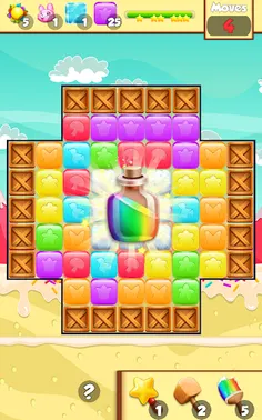 Toy Pop Cubes Blast - Bunny Re - Screenshot 2