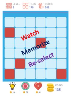 Memory Tiles - A brain teaser - Screenshot 4