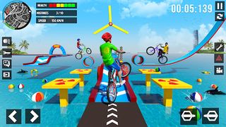 BMX Cycle Race Cycle Stunt - Screenshot 1