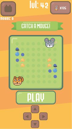 Kitty & Mouse - puzzle game - Screenshot 3
