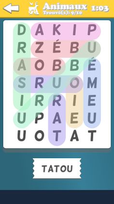 Mots Mêlés - Screenshot 1