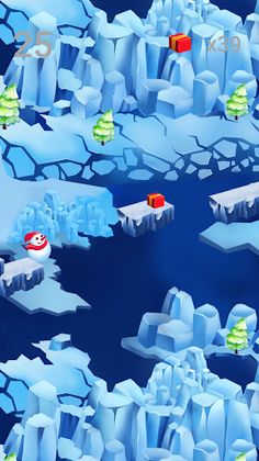 Santa Skater Jump - Screenshot 3